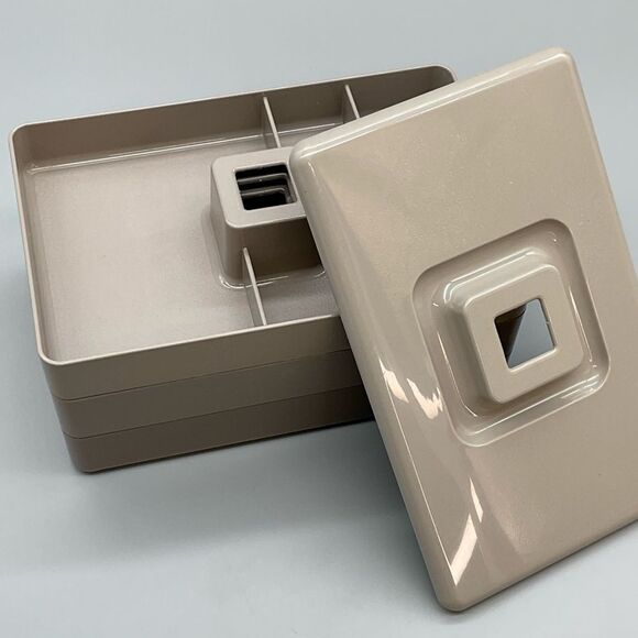 80s Tupperware 3 Tier Organizer Stacking Nesting Tupperware Box - Picture 7 of 10